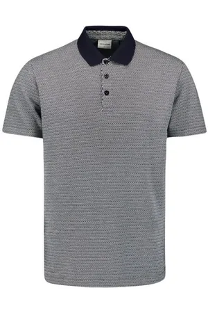 No Excess Poloshirt – Kurzarm Polo – Poloshirt Herren Baumwolle – 2 Coloured Jacquard - Verkäufer: Schneider Fashion Store