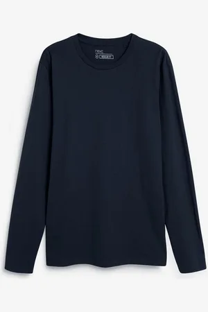 Next Langarmshirt Rundhalsshirt – Slim Fit (1-tlg) - Verkäufer: Germany GmbH