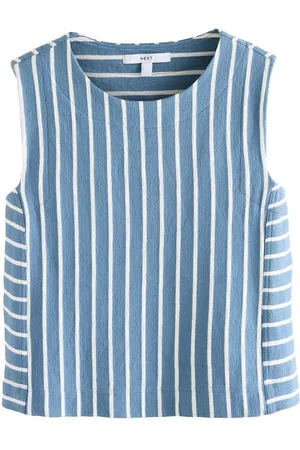 Next Tanktop Gestreiftes Frottee-Tanktop aus 100 % Baumwolle (1-tlg) - Verkäufer: Germany GmbH