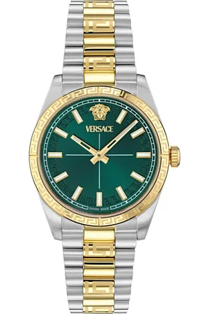 VERSACE Quarzuhr MILLENYIUM LADY VE0E00425, Armbanduhr, Damenuhr, Swiss Made, Edelstahlarmband, analog