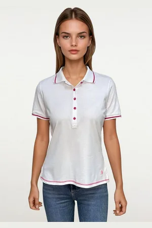 Frieda & Freddies Poloshirt Polo-shirt mit Kontrastverarbeitung - Verkäufer: heyconnect