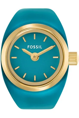 Fossil Uhrenring WATCH RING ES5415, Armbanduhr, Damenuhr, Edelstahlarmband, analog