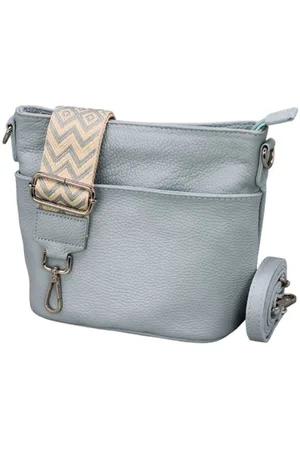 Adel Bags Schultertasche LINA Umhängetasche für Damen, Schultertasche Echtleder Gürteltasche - Verkäufer: