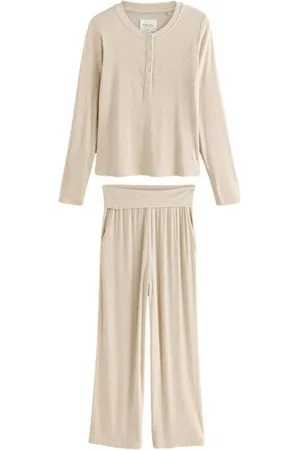 Next Pyjama Gerippter Langarm-Pyjama (2 tlg) - Verkäufer: Germany GmbH