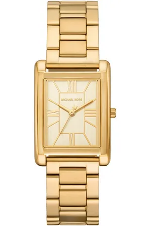 Michael Kors Quarzuhr ESSEX MK4904, Armbanduhr, Damenuhr, Edelstahlarmband, analog