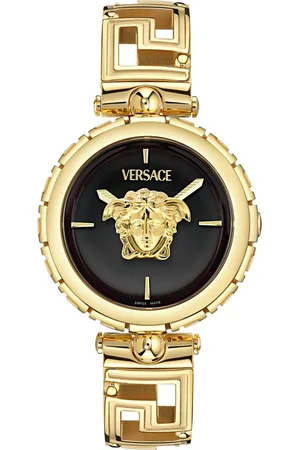 VERSACE Quarzuhr MEDUSA JEWEL VE0B00525, Armbanduhr, Damenuhr, Swiss Made, Edelstahlarmband, analog