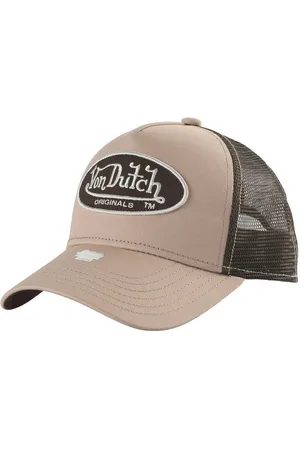 Von Dutch Baseball Cap Bosttrucker Cap Beige Caps Unisex - Verkäufer: 11teamsports
