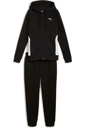 PUMA Trainingsanzug CLASSIC HOODED TRACKSUIT FL (2-tlg)