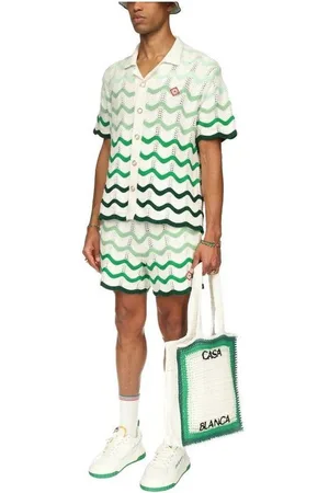 Casablanca Kurzarmhemd Cotton Strick Hemd - Verkäufer: wellStyled