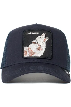 Goorin Bros. Trucker Cap The Lone Wolf Trucker Cap The Farm Animal Navy (Basecap, Meshcap, Trucker Kappe) - Verkäufer: stuff-style