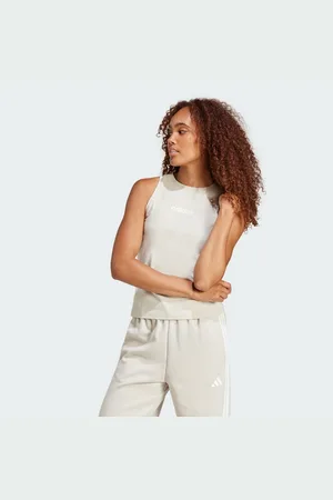 adidas Longsleeve ESSENTIALS LINEAR SLIM COTTON TANKTOP - Verkäufer: adidas AG