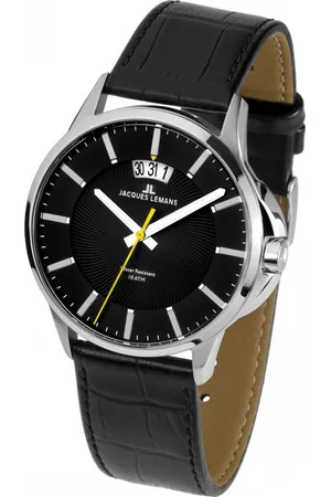 Jacques Lemans Quarzuhr SYDNEY Herrenarmbanduhr, Klassisch schlicht - Verkäufer: Zeitlounge