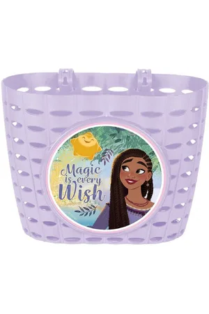 Disney Fahrradkorb Basket Wish PVC Fahrradkorb – Für Kinder mit Befestigung (1-tlg) - Verkäufer: Multimedia Dreams & more