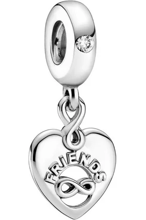 PANDORA Bead 799294C01 Charm-Anhänger Freunde für Immer Herz Silber - Verkäufer: Karat24