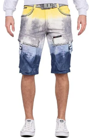 Cipo & Baxx Jeansshorts Kurze Hose BA-CK211 Nieten im Cargo Style - Verkäufer: bans24