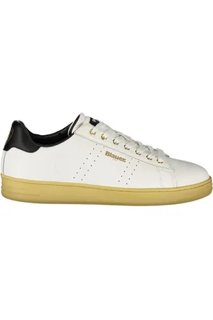Blauer Sneaker Weißer Herrensportschuh mit Schnürsenkeln und - Verkäufer: Redeve