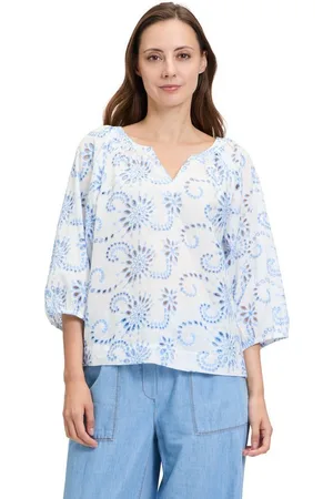 Betty & Co Schlupfbluse Betty & Co Schlupfbluse mit Stickerei