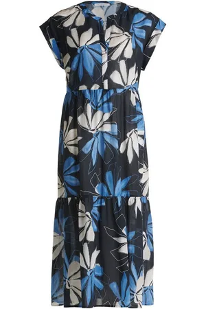 Betty & Co Sommerkleid Betty & Co Stufenkleid mit Print Druck