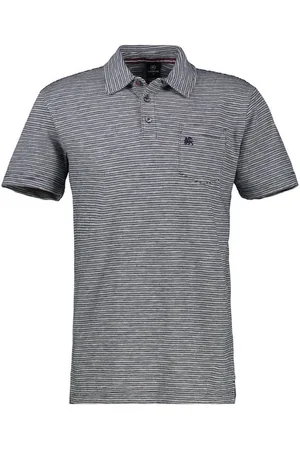 Lerros Poloshirt mit Streifen Muster