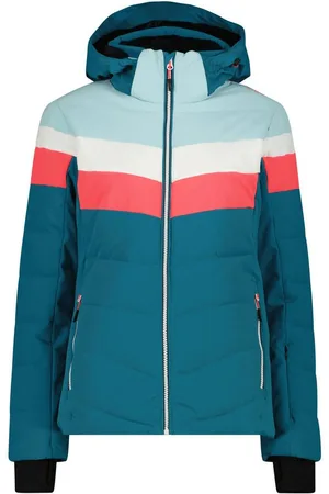 CMP Skijacke WOMAN JACKET ZIP HOOD TEAL - Verkäufer: Sport Rossow GmbH
