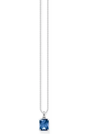 Thomas Sabo Kette mit Anhänger Kette mit Anhänger KE1964-699-1 Silber blauer Stein - Verkäufer: Juwelier SCHWAHN
