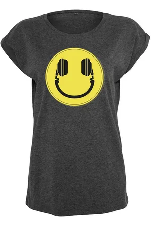 Youth Designz Print-Shirt "Headset Smiley" Damen T-Shirt Statement oder Geschenk Frauen Motiv mit lustigen Aufdruck für Frauen - Verkäufer: EmDa Trading GmbH