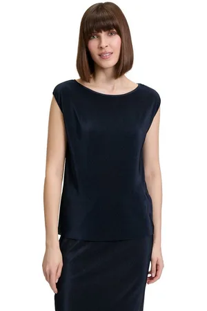 Betty & Co Blusentop Betty & Co Blusentop mit Plissee