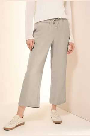CECIL Leinenhose Style Neele mit Kordelzug und aus einem Leinenmix