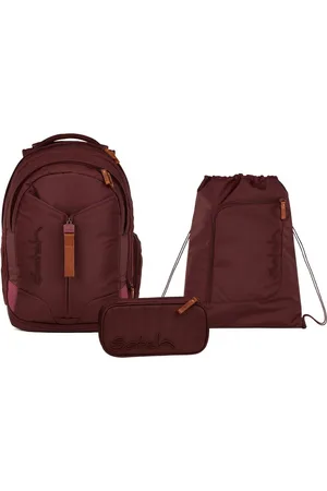 Satch Schulranzen Schulrucksack-Set MATCH Nordic Ruby 3-teilig (3-teilig), Schulranzen, ergonomisch, 30 + 5 Liter - Verkäufer: DSBO