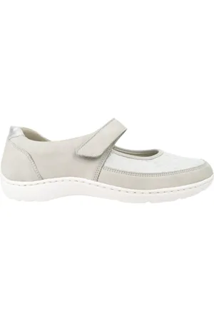 Waldläufer Henni creme agento Ballerina Schuhhaus Otto Cronauer