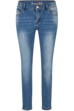 Buena Vista Stretch-Jeans ITALY V 7/8 middle blue 2503 B5311 102.9035 - Cozy Denim - Verkäufer: Jeans-Manufaktur