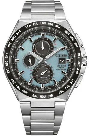 Citizen Quarzuhr AT8238-84M Herrenuhr Eco-Drive Super-Titanium Funk-Chronograph AT8238-84M Herrenuhr Eco-Drive Super-Titanium Funk-Chronograph 44mm 10ATM - Verkäufer: Timeshop24