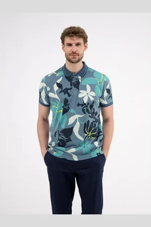 Lerros Poloshirt mit All-Over Print