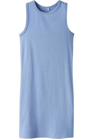 NAME IT Jerseykleid NKFNAKAL SL SLIM DRESS (1-tlg) organische Baumwolle mit Elasthan - Verkäufer: Familiennestkindermode