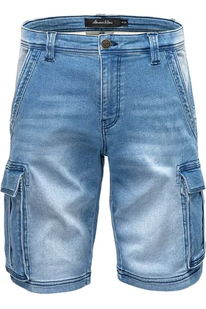amaci Cargoshorts FORT LEE Jeansshorts Herren Bermuda Jeans Short Hose Regular Fit - Verkäufer: