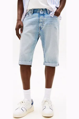 Tommy Hilfiger Jeansshorts RYAN SHORT CBF Mit Gürtelschlaufen