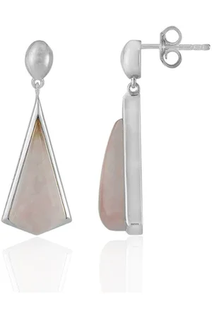 Cavill Ohrring-Set Brasilianischer Rosenquarz 925 Silber Ohrringe, 10,8ct (2-tlg) - Verkäufer: Juwelo Deutschland GmbH