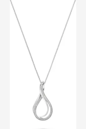 Jette Joop Kette mit Anhänger Infinity Damen Halskette 925er Silber – filigraner Schmuck 88336089NL, mit Unendlichkeits-Symbol, 70 cm - Verkäufer: Jäckle Uhrenhandel e.K.