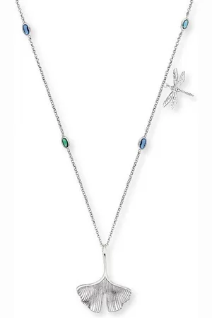 Engelsrufer Kette mit Anhänger Kette Libelle Ginkgo Zirkonia Silber ERN-50-JOYNATURE-ZIM - Verkäufer: Karat24