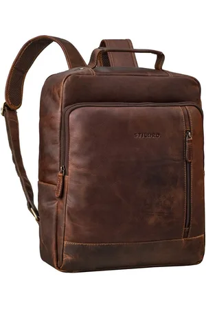 STILORD Notebookrucksack "Soline" Großer 15 Zoll Laptop Rucksack Echt Leder für Herren & Damen - Verkäufer: Leder