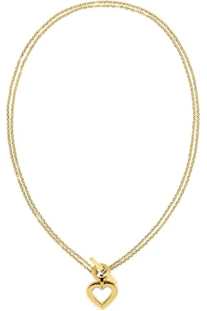 Tommy Hilfiger Kette mit Anhänger TOGGLE HEART, Herz, 2780967, 2780968, mit Emaille