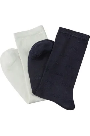 HUGO BOSS Socken 2P RS Ao VI W (Packung, 2-Paar, 2er Pack) mit tonigen Logo