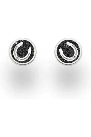 DUR Ohrring-Set Schmuck: Ohrring, Ohrstecker "Hufeisen" mit Lavasand, O5507 - Verkäufer: Strandsandschmuck