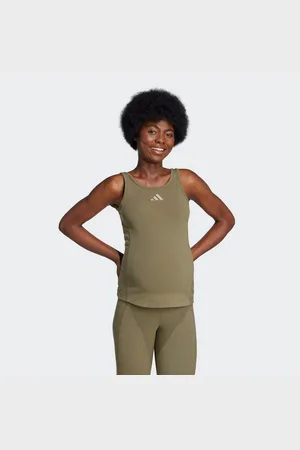 adidas Tanktop W MATERNITY TK Superweiches, stretchiges Tanktop für Schwangere