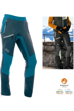 MAUL Trainingstights - Wendelstein Hybrid - Herren Softshell Sporthose, petrol - Verkäufer: hive outdoor