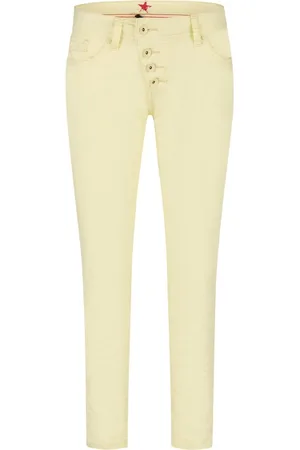 Buena Vista Stretch-Jeans MALIBU CROPPED pastel yellow 2503 B5826 4003.2199 - Stretc - Verkäufer: Jeans-Manufaktur