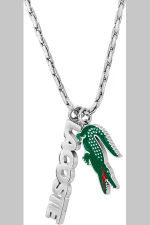 Lacoste Kette mit Anhänger UMPIRE, 2040487, 2040488, mit Emaille