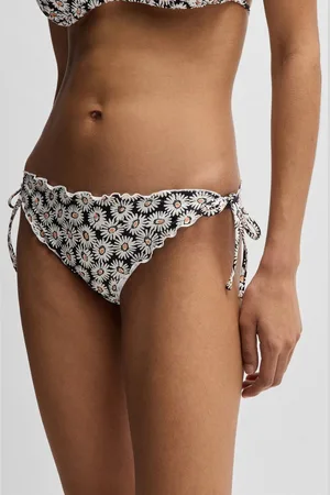 HUGO BOSS Bikini-Hose RUFFLE mit Allover-Print