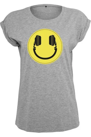 Youth Designz Print-Shirt "Headset Smiley" Damen T-Shirt Statement oder Geschenk Frauen Motiv mit lustigen Aufdruck für Frauen - Verkäufer: EmDa Trading GmbH