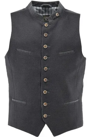 OS-TRACHTEN Trachtenweste Qalimo Slim Fit, 4 Leistentaschen, ärmellos - Verkäufer: DealDate